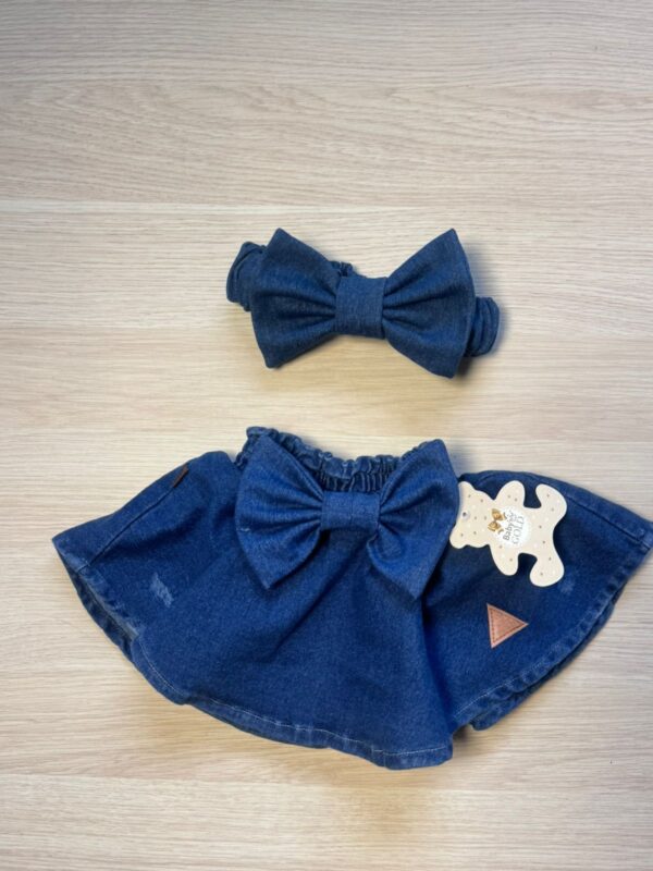 Falda Denim + Balaca
